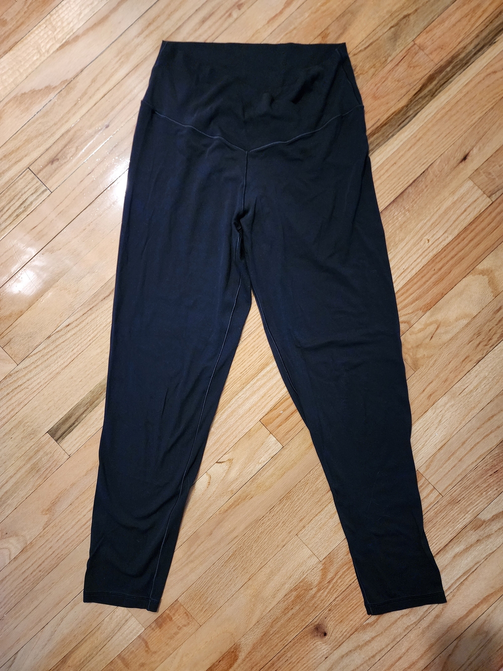 aerie 7/8 High-Waist Black Leggings